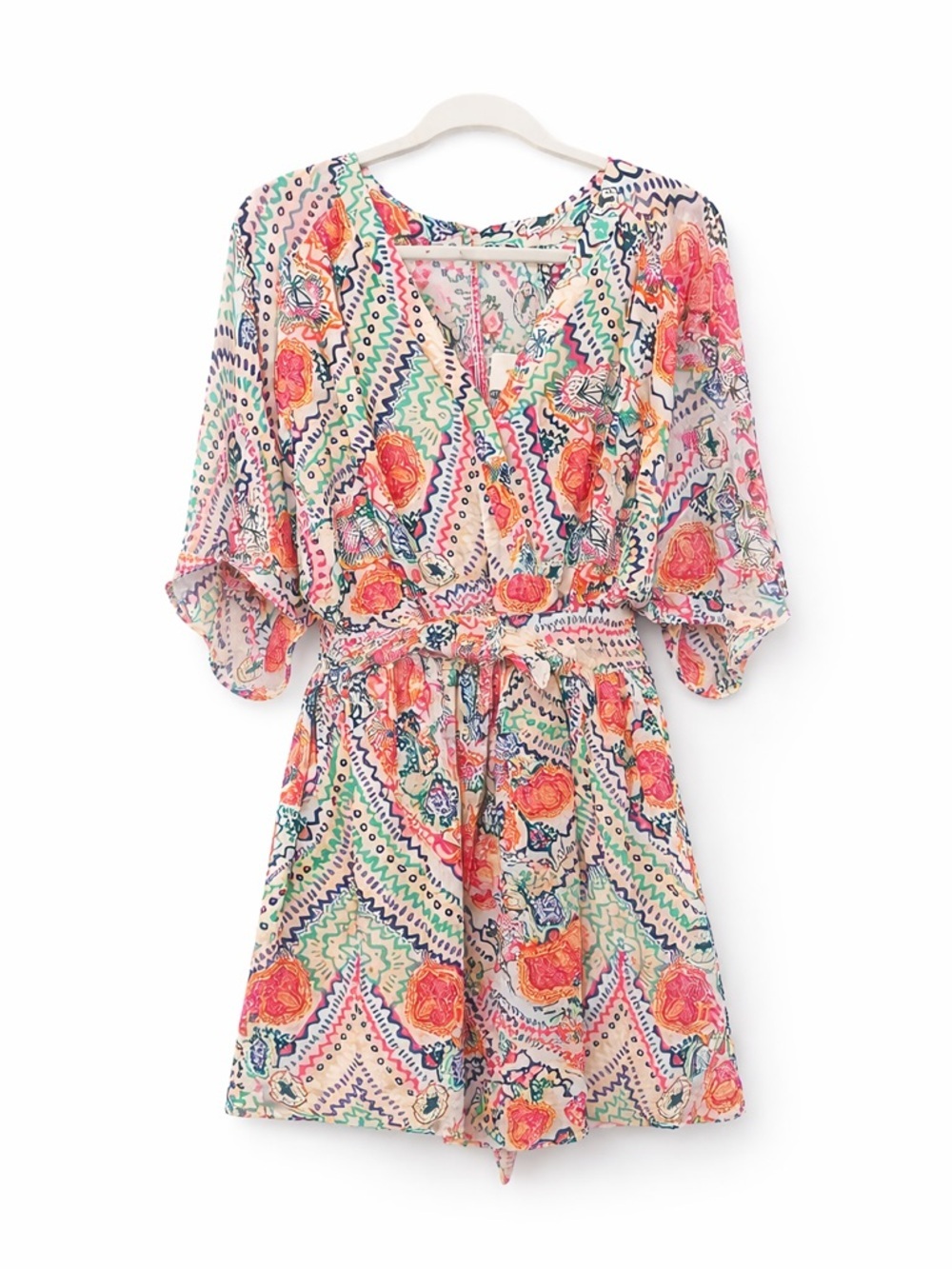 Maeve Anthropologie Women Colorful Print Dress Size 2
